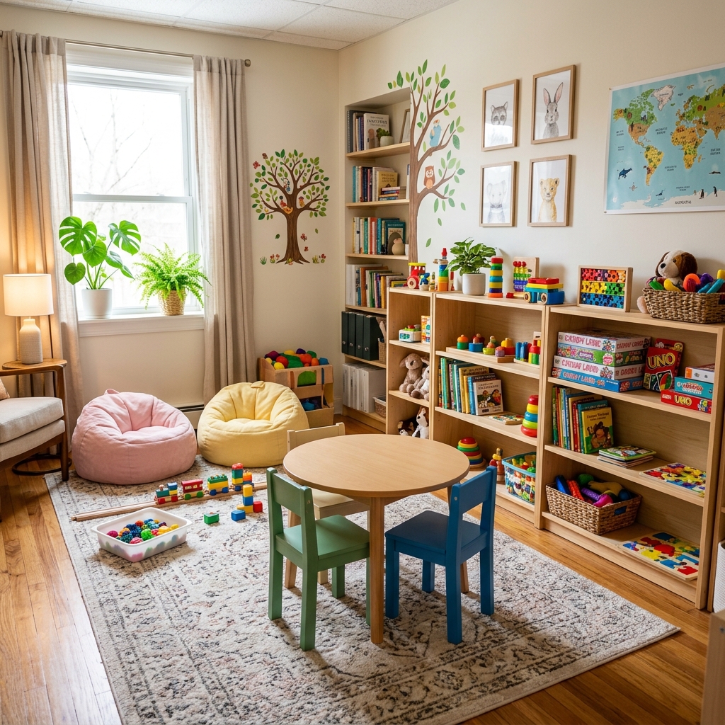 Consultório de atendimento infantil